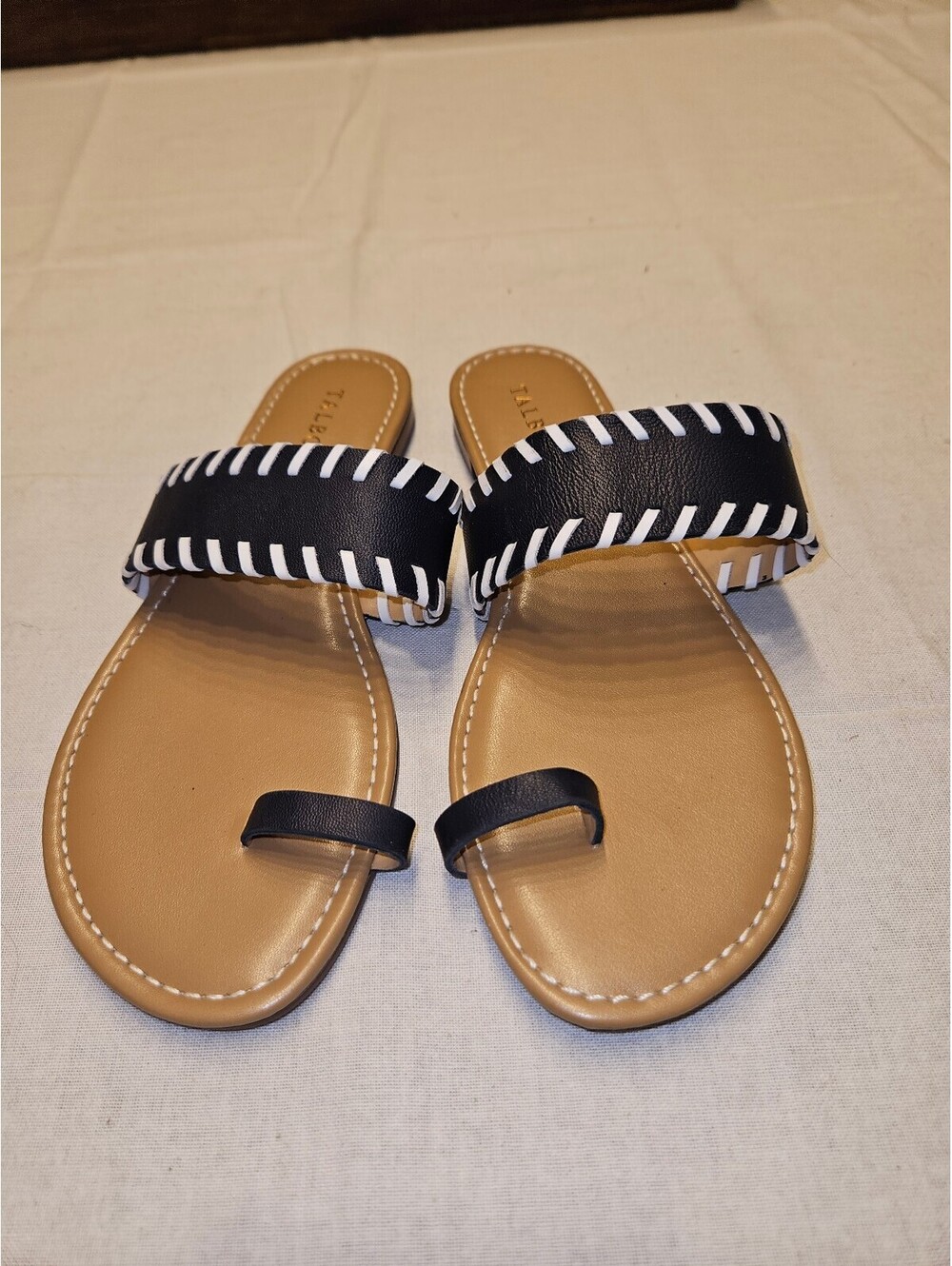 Talbots Gia Leather Toe-Ring Sandals